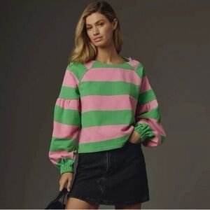 Anthropologie Maeve French Terry Sweatshirt